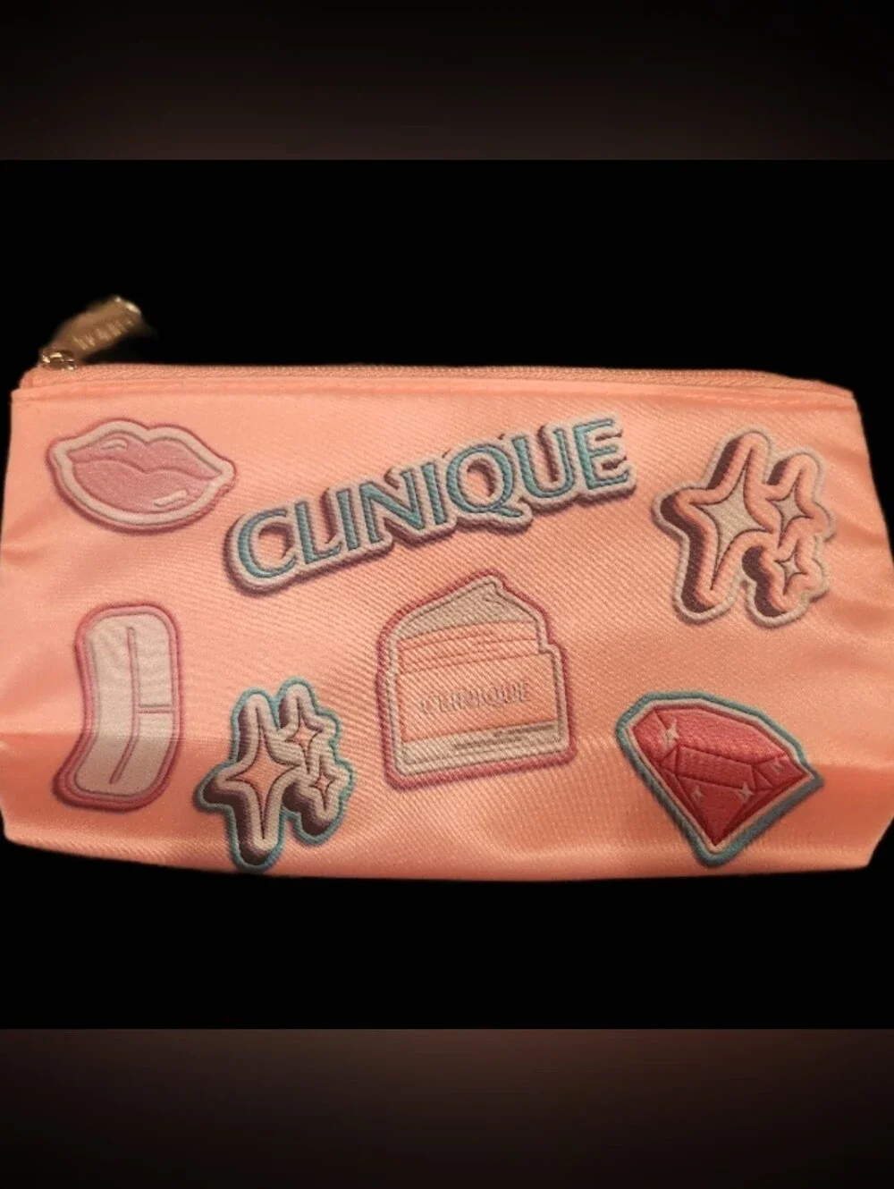 Clinique pink satin